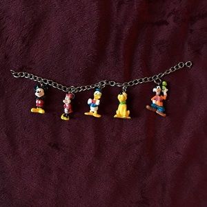 Super cute Mickey Mouse charm bracelet!